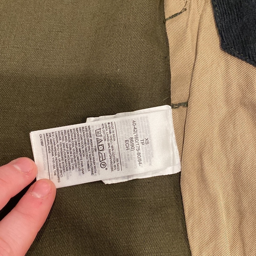 Banana Republic army/pea coat/jacket - Picture 11 of 11
